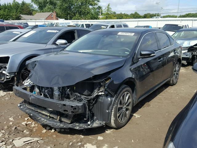 4T1BK1EB1JU267897 - 2018 TOYOTA AVALON XLE BLACK photo 2