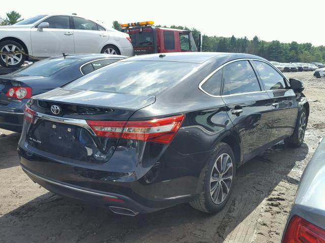 4T1BK1EB1JU267897 - 2018 TOYOTA AVALON XLE BLACK photo 4