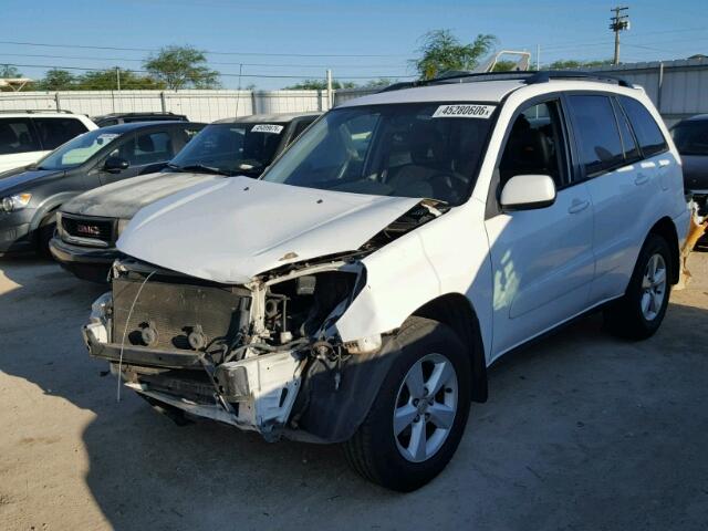 JTEGD20V750059835 - 2005 TOYOTA RAV4 WHITE photo 2