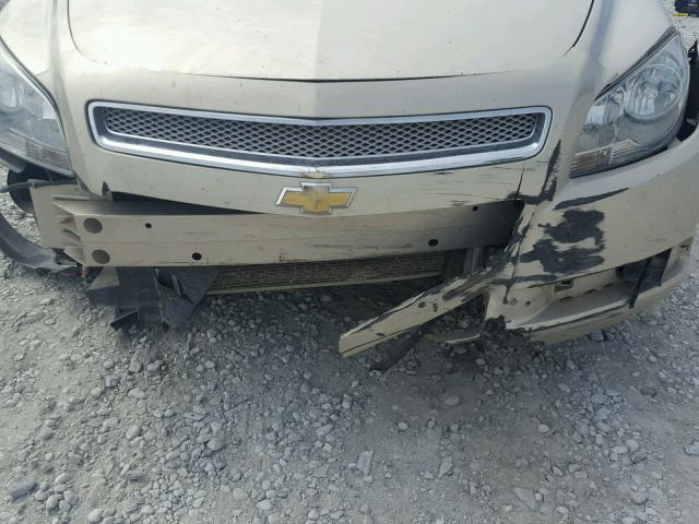 1G1ZG5E74CF253595 - 2012 CHEVROLET MALIBU LTZ 金色 照片 10