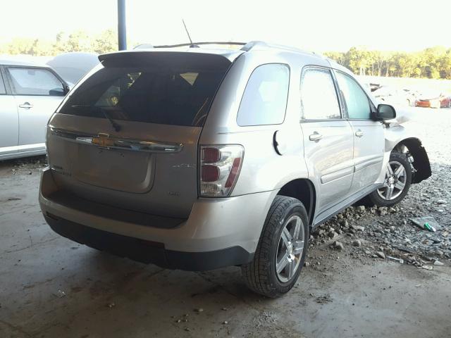 2CNDL83F086293730 - 2008 CHEVROLET EQUINOX LT SILVER photo 4