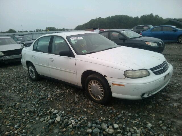 1G1ND52J03M555744 - 2003 CHEVROLET MALIBU WHITE photo 1