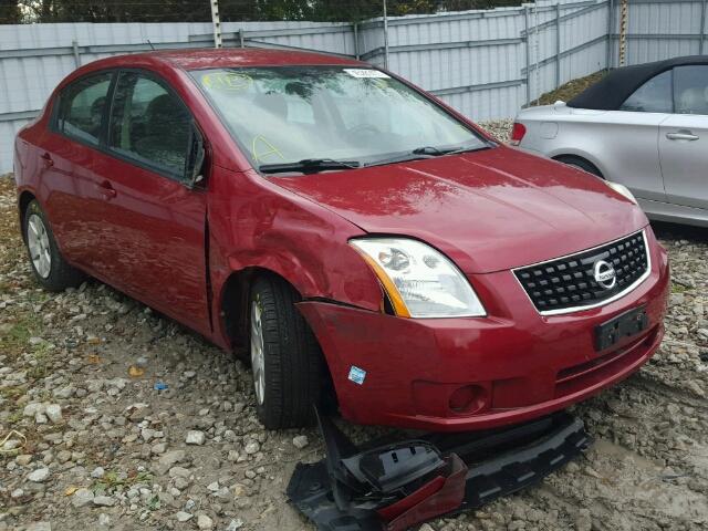 3N1AB61E39L653663 - 2009 NISSAN SENTRA 2.0 RED photo 1