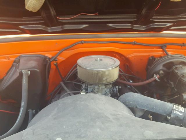 KE181S622041 - 1971 CHEVROLET BLAZER K10 ORANGE photo 7