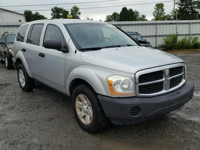 1D4HB38N84F105695 - 2004 DODGE DURANGO ST SILVER photo 1