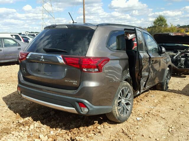 JA4AD3A3XGZ010831 - 2016 MITSUBISHI OUTLANDER BROWN photo 4