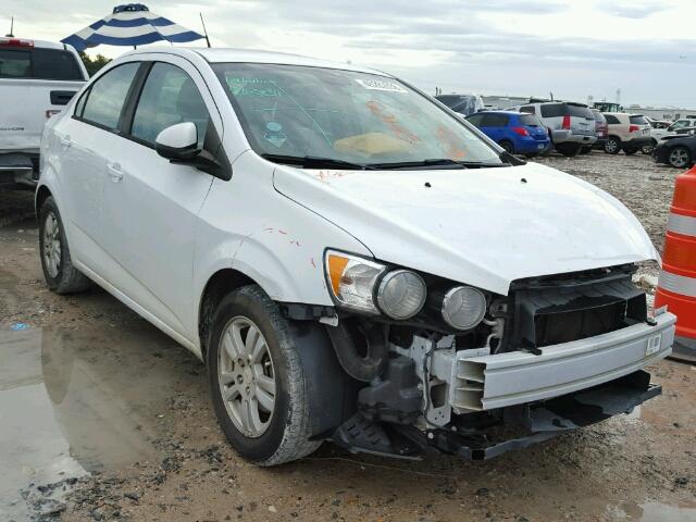 1G1JB5SH9C4174203 - 2012 CHEVROLET SONIC LS WHITE photo 1