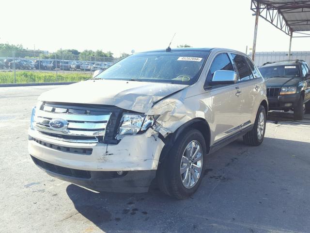 2FMDK39C77BB12874 - 2007 FORD EDGE SEL P BROWN photo 2