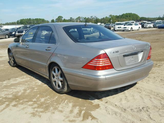 WDBNG83J06A471538 - 2006 MERCEDES-BENZ S 430 4MAT TAN photo 3