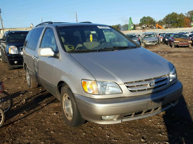 4T3ZF13C41U382130 - 2001 TOYOTA SIENNA LE SILVER photo 1