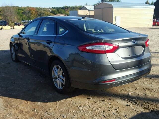 1FA6P0H71G5116429 - 2016 FORD FUSION SE CHARCOAL photo 3