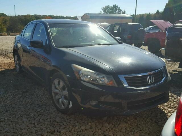 1HGCP36809A031703 - 2009 HONDA ACCORD EXL BLACK photo 1