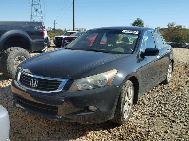 1HGCP36809A031703 - 2009 HONDA ACCORD EXL BLACK photo 2