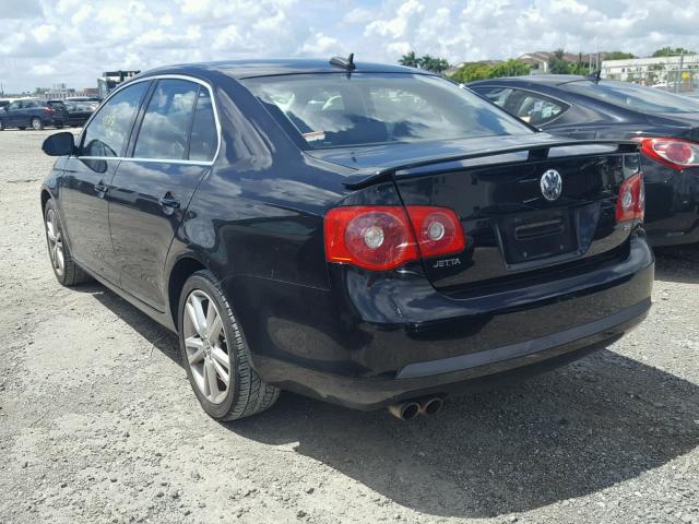 3VWSF81KX6M644209 - 2006 VOLKSWAGEN JETTA 2.5 BLACK photo 3