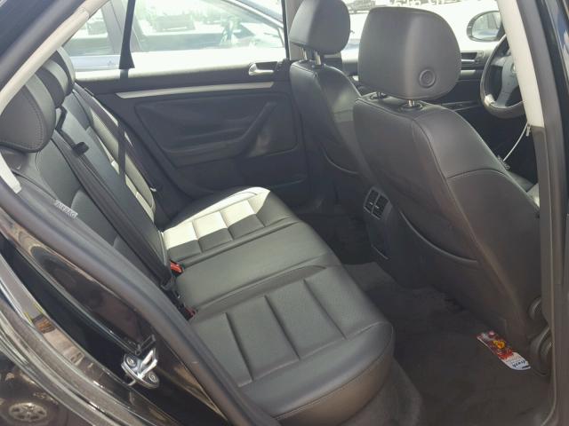 3VWSF81KX6M644209 - 2006 VOLKSWAGEN JETTA 2.5 BLACK photo 6