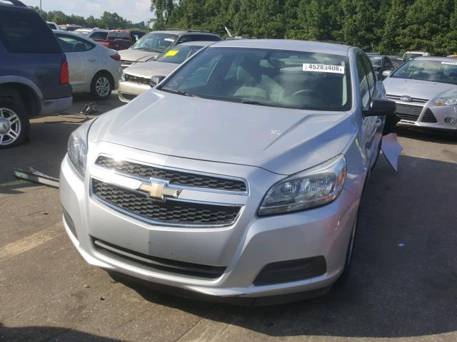 1G11B5SA6DF254261 - 2013 CHEVROLET MALIBU LS ვერცხლისფერი ფოტო 2