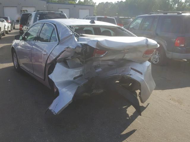 1G11B5SA6DF254261 - 2013 CHEVROLET MALIBU LS ვერცხლისფერი ფოტო 3