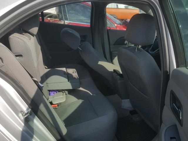 1G11B5SA6DF254261 - 2013 CHEVROLET MALIBU LS ვერცხლისფერი ფოტო 6