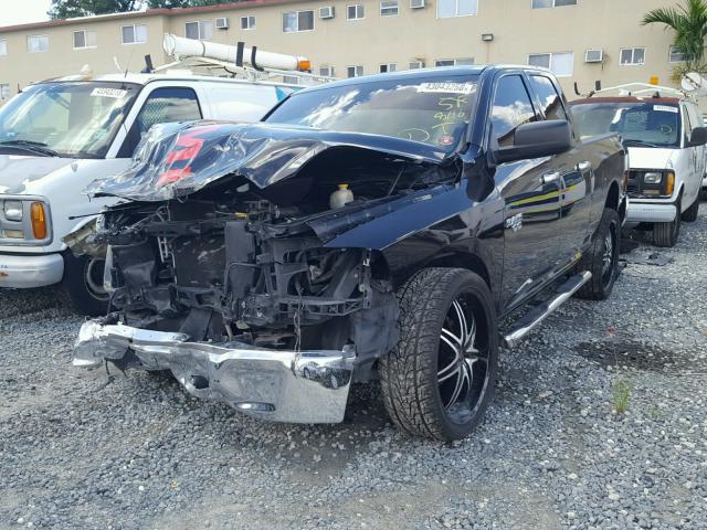 1C6RR6GT4GS262271 - 2016 RAM 1500 SLT BLACK photo 2