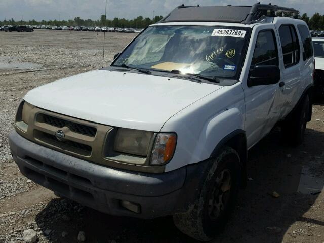 5N1ED28T8YC560858 - 2000 NISSAN XTERRA XE/ WHITE photo 2