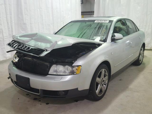 WAULT68E33A163695 - 2003 AUDI A4 3.0 QUA GRAY photo 2