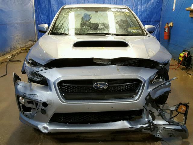 JF1VA1B67G9822445 - 2016 SUBARU WRX SILVER photo 9