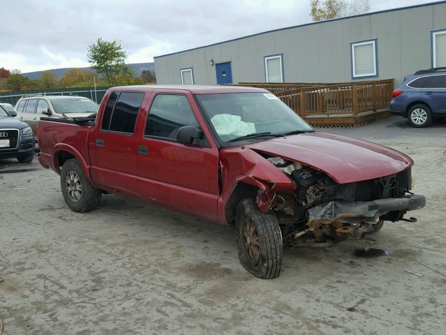 1GTDT13W92K197398 - 2002 GMC SONOMA MAROON photo 1