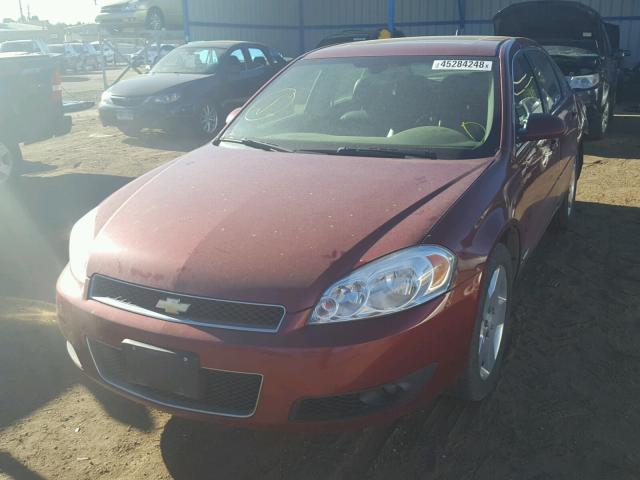 2G1WD58C379215312 - 2007 CHEVROLET IMPALA SUP RED photo 2