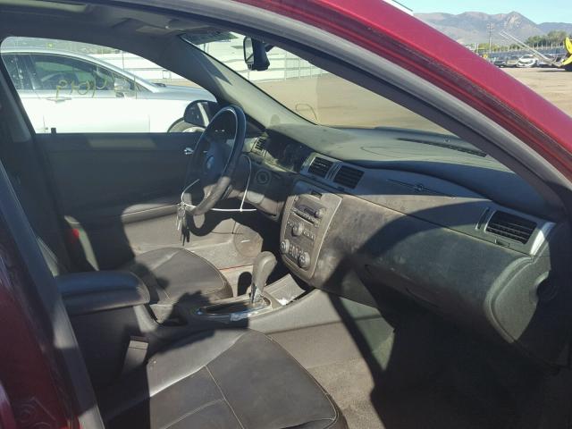 2G1WD58C379215312 - 2007 CHEVROLET IMPALA SUP 红色 照片 5