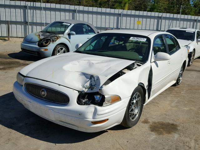 1G4HP54K044148151 - 2004 BUICK LESABRE CU WHITE photo 2