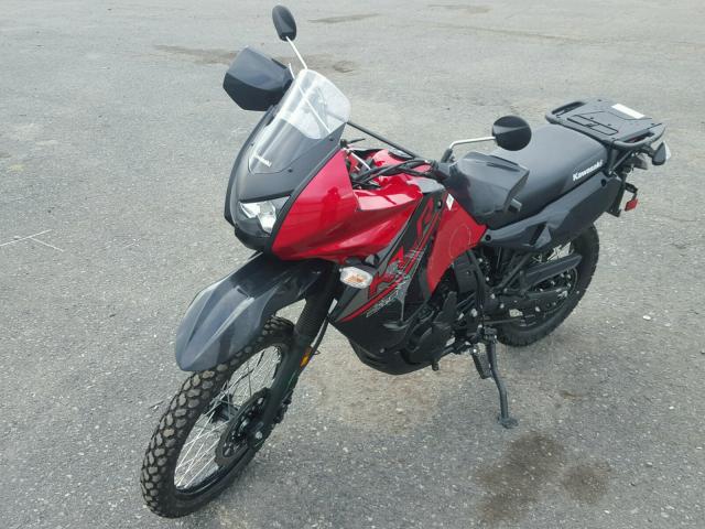 JKAKLEE16HDA92084 - 2017 KAWASAKI KL650 E RED photo 2