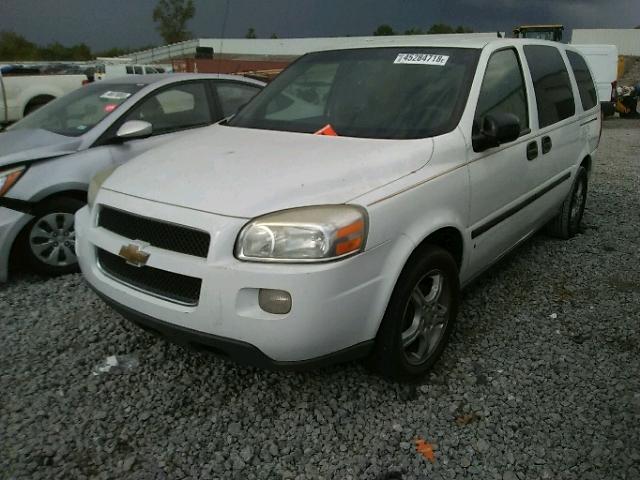 1GNDV23117D186161 - 2007 CHEVROLET UPLANDER L WHITE photo 2