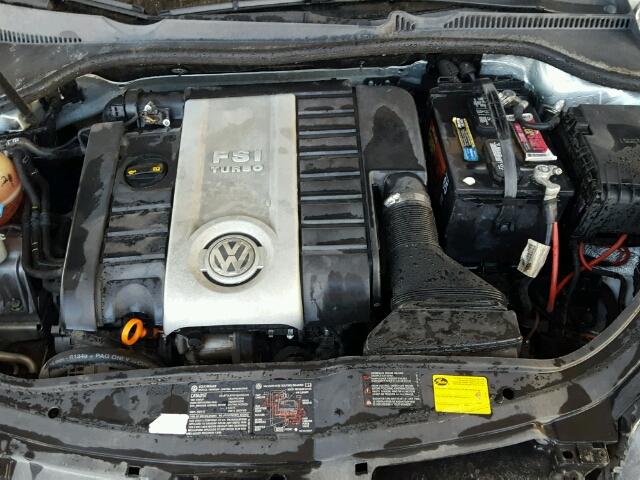 WVWBA71F97V006183 - 2007 VOLKSWAGEN EOS 2.0T SILVER photo 7