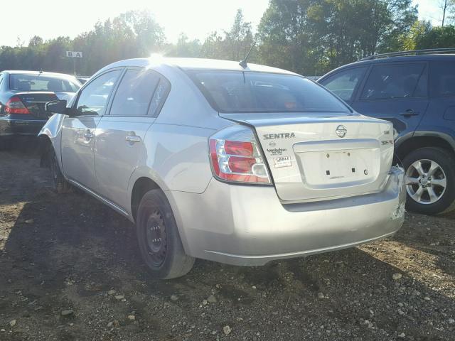 3N1AB61E99L685629 - 2009 NISSAN SENTRA 2.0 SILVER photo 3