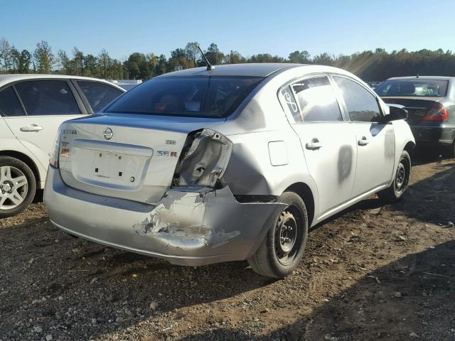 3N1AB61E99L685629 - 2009 NISSAN SENTRA 2.0 SILVER photo 4