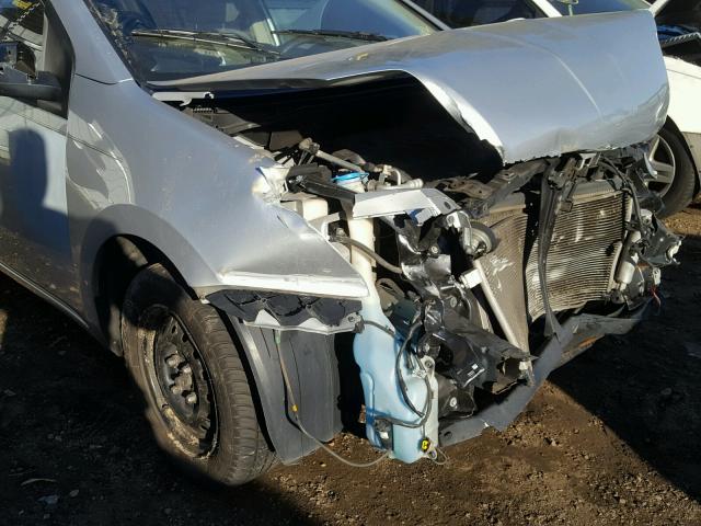 3N1AB61E99L685629 - 2009 NISSAN SENTRA 2.0 SILVER photo 9