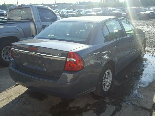 1G1ZS58F57F163783 - 2007 CHEVROLET MALIBU LS მწვანე ფოტო 4