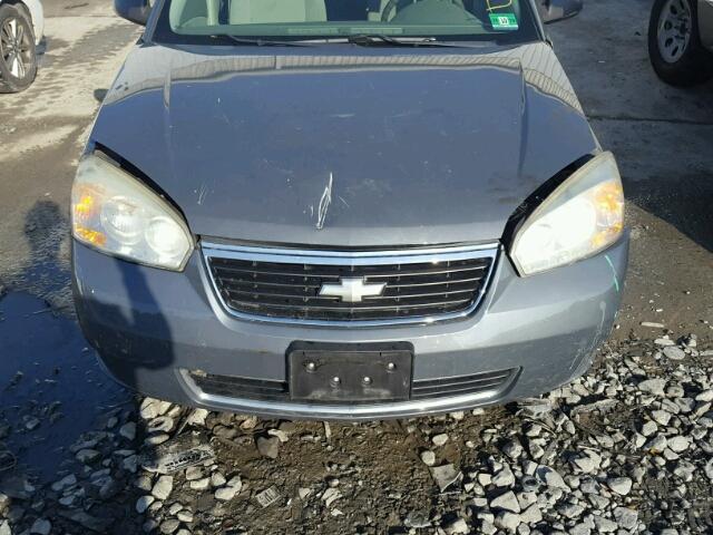 1G1ZS58F57F163783 - 2007 CHEVROLET MALIBU LS მწვანე ფოტო 7