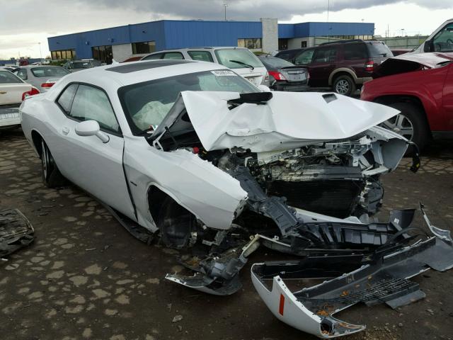 2C3CDZBT3HH656377 - 2017 DODGE CHALLENGER WHITE photo 1