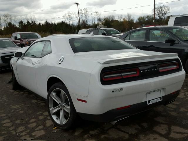 2C3CDZBT3HH656377 - 2017 DODGE CHALLENGER WHITE photo 3