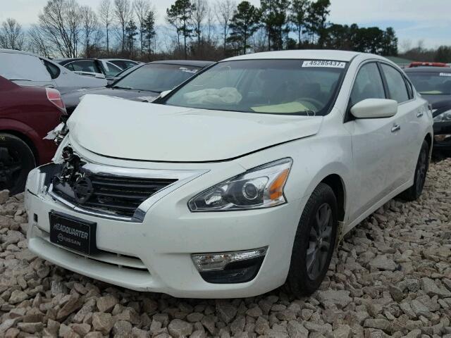 1N4AL3AP3FC595853 - 2015 NISSAN ALTIMA 2.5 WHITE photo 2