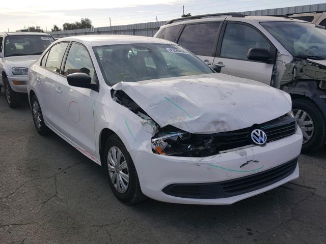 3VW2K7AJ0DM379276 - 2013 VOLKSWAGEN JETTA BASE 白色 照片 1