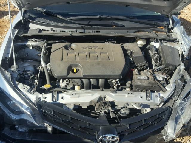 2T1BURHE4FC266007 - 2015 TOYOTA COROLLA L SILVER photo 7