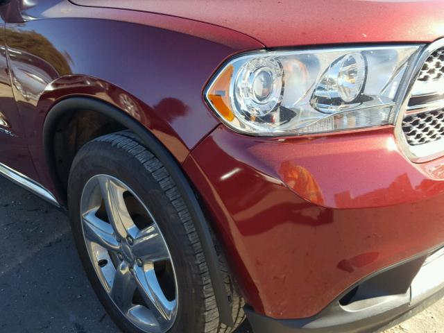 1C4RDHEG4DC661907 - 2013 DODGE DURANGO CI RED photo 9