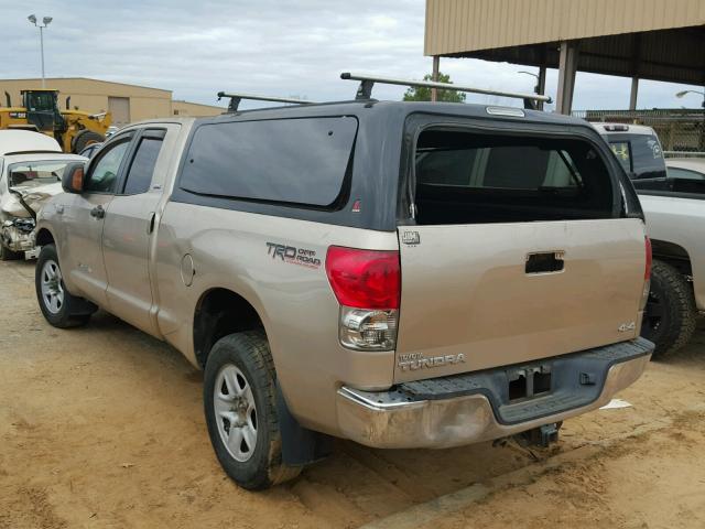 5TBBV54138S491725 - 2008 TOYOTA TUNDRA DOU GOLD photo 3