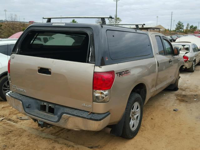 5TBBV54138S491725 - 2008 TOYOTA TUNDRA DOU GOLD photo 4