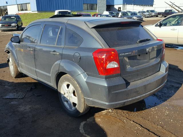 1B3HB28B48D750800 - 2008 DODGE CALIBER GRAY photo 3