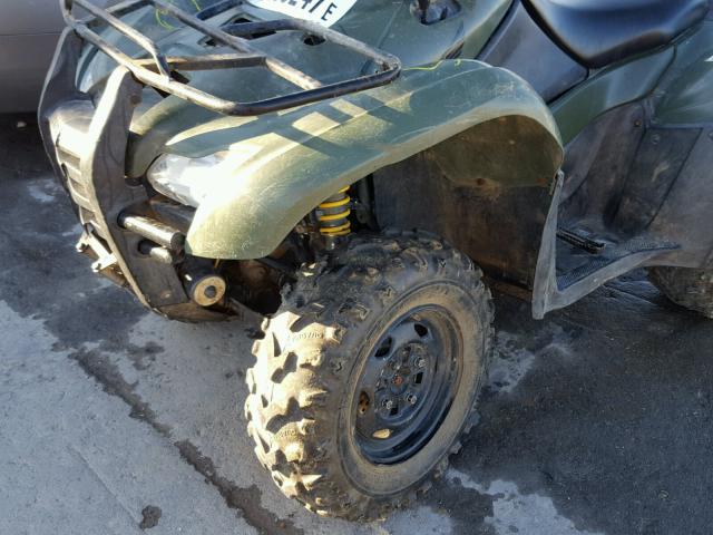 1HFTE354684113862 - 2008 HONDA TRX420 FE GREEN photo 10