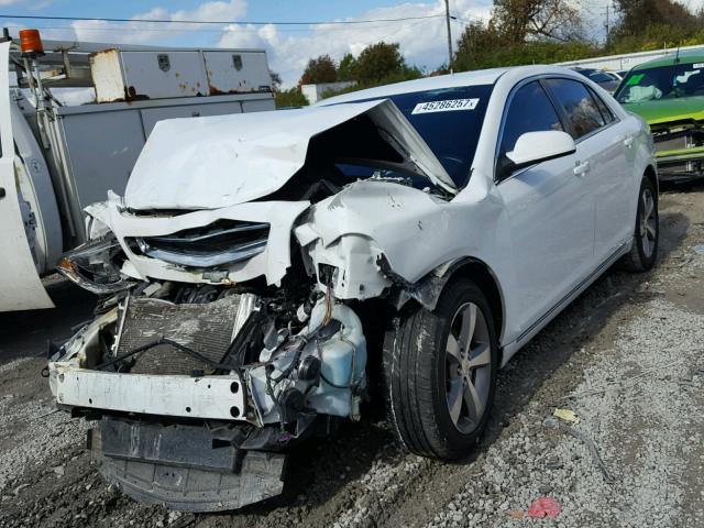 1G1ZC5E1XBF284694 - 2011 CHEVROLET MALIBU 1LT 白色 照片 2