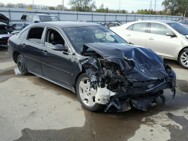 2G1WV58KX81272451 - 2008 CHEVROLET IMPALA 50T BLACK photo 1